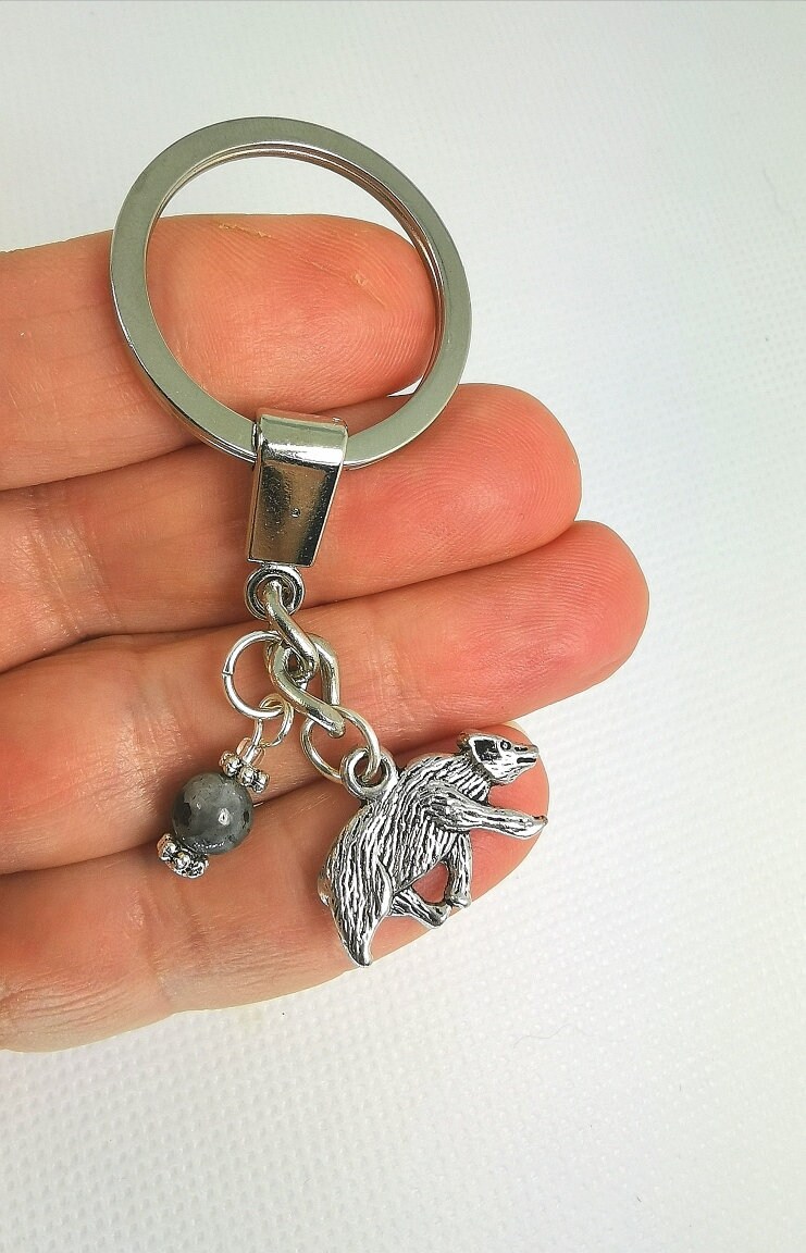 Bär Schlüsselanhänger - Geist Tier Stärke Vertrauen Führung Totem Tiere Absicht Schlüssel101 von beyondcharms