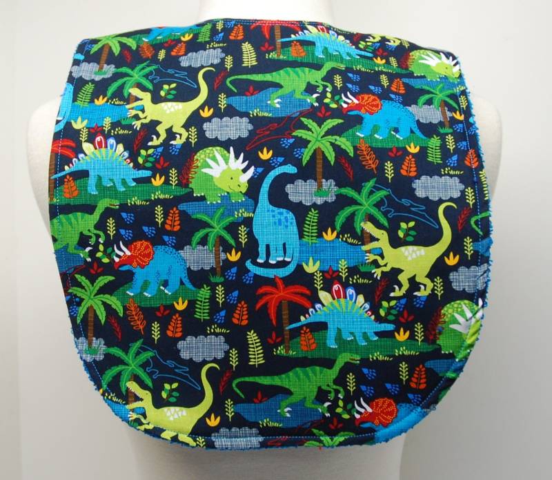 Jugend/Junior-Lätzchen - Junge Besondere Bedürfnisse, Zhirnlähmung, Epilepsie, Krampfanfälle, Sabbern, 14-Zoll Halsöffnung Blaue Und Grüne von beyondquilts