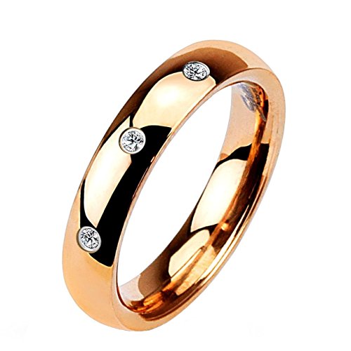 beyoutifulthings KLASSISCHER Band-Ring Finger-Ring Freundschafts-Ring Chirurgenstahl 316L Verlobungs-Ring Partner-Ring Trau-Ring 47(15)-69(22) von beyoutifulthings