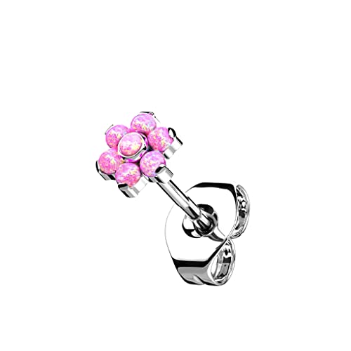 beyoutifulthings Push-In Damen Ohr-Stecker Titan-ium Grad 23 Opal Blume Ohr-ringe Ohringe Silber Pink 5-mm beyoutifulthings Push-In Damen Ohr-Stecker Titan-ium Grad 23 Opal Blume Ohr-ringe Ohringe Silber Pink 5-mm von beyoutifulthings
