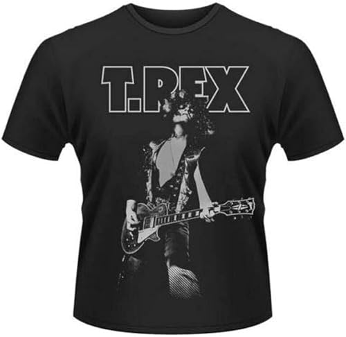 T.REX T-Shirt Marc Bolan Glam Herren Black Rock Merch, Schwarz , 56 T.REX T-Shirt Marc Bolan Glam Herren Black Rock Merch, Schwarz , 56 von bfdbfdsa