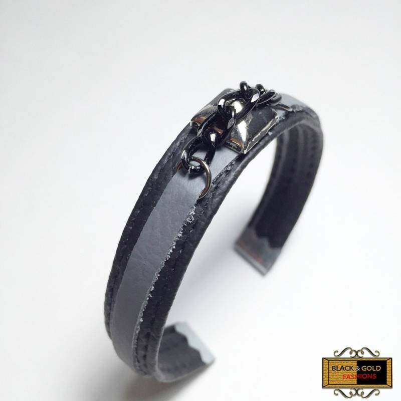 Schnalle Armband | Leder Akzent - Bonnie von bgFashions