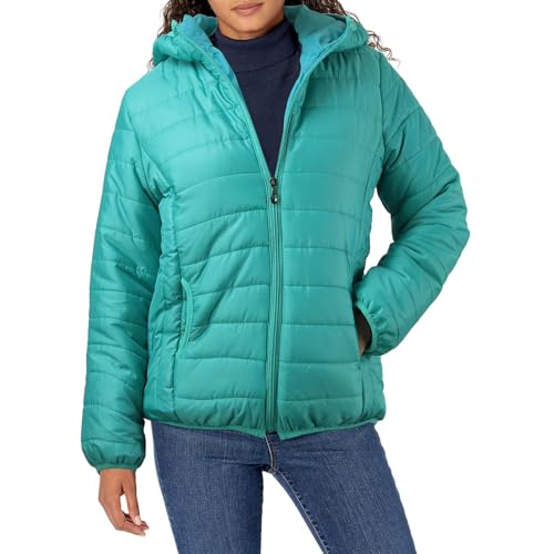 Damen Steppjacke Leichte Daunenjacke Lightweight Übergangsjacke Mit Kapuzen Warme Pufferjacke Mit Taschen Für Frauen Freizeit Federleichte Dünne Jacke Winterjacke Damen-Steppmäntel (b-BU2, M) von bgyujn