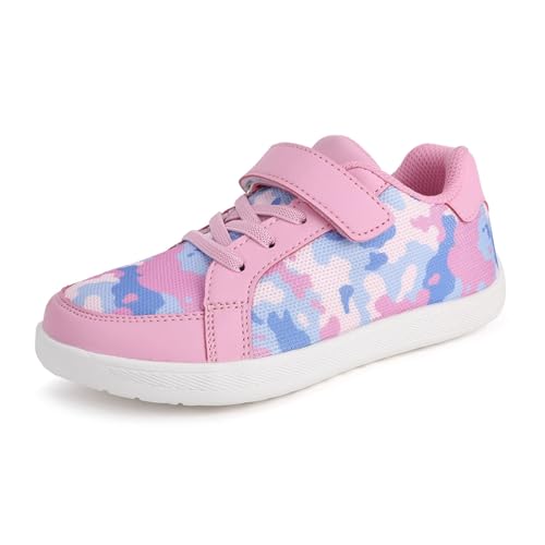 bgyujn Kinder Modisch Einfarbig Tarnung Freizeit Leicht Bequem Sportschuhe Bequeme Mädchen Freizeitschuhe (28 Little Child) von bgyujn