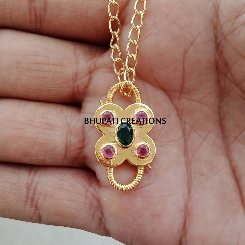 14 Karat Gelbgold-Karabiner-Verschluss, Gold-Vermeil-Karabiner-Twist-Verschluss, 925 Sterling Silber Oval Lock von bhupaticreations