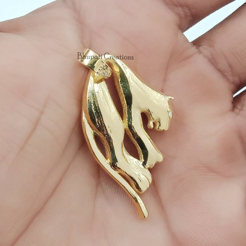 Multi-Saphir-Karabiner-Verschluss, Edelstein-Karabiner-Verschluss, Vergoldeter Karabiner-Verschluss, Twist-Karabiner-Verschluss, 925 Sterl von bhupaticreations