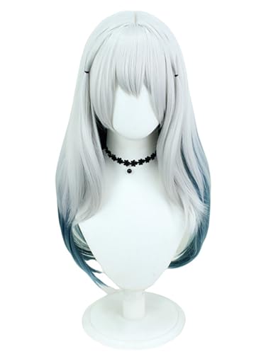bi bi hou Honkai Star Rail Firefly Cosplay Perücke Lange Honkai Star Rail Verkleidung Firefly Cosplay Wig Anime Perücke Halloween Karneval Party Cosplay Kostüm Zubehör Perücke Erwachsene von bi bi hou