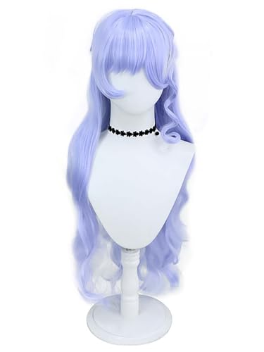 bi bi hou Honkai Star Rail Robin Cosplay Perücke Lange Honkai Star Rail Verkleidung Robin Cosplay Wig Anime Perücke Halloween Karneval Party Cosplay Kostüm Zubehör Perücke Erwachsene von bi bi hou