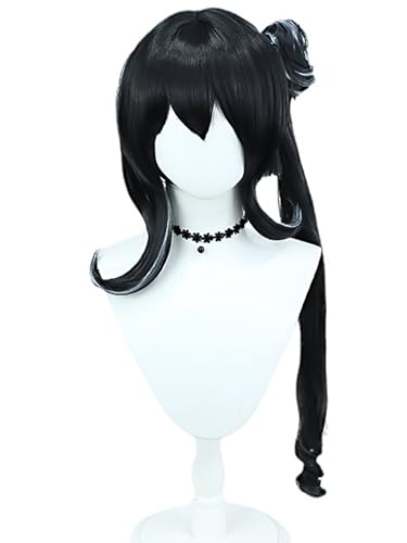 bi bi hou Honkai Star Rail Ruan Mei Cosplay Perücke Lange Honkai Star Rail Verkleidung Ruan Mei Cosplay Wig Anime Perücke Halloween Karneval Party Cosplay Kostüm Zubehör Perücke Erwachsene von bi bi hou