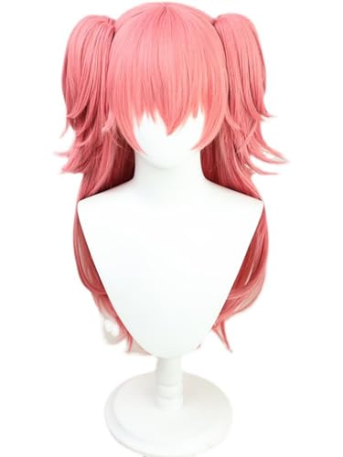 bi bi hou Momoi Airi Cosplay Perücke Rosa Lange Project Sekai Verkleidung Airi Momoi Cosplay Wig Anime Perücke Halloween Karneval Party Cosplay Kostüm Zubehör Erwachsene von bi bi hou