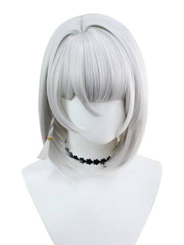 bi bi hou Zenless Zone Zero Anby Cosplay Perücke Zenless Zone Zero Verkleidung Anby Demara Cosplay Wig Halloween Karneval Party Cosplay Kostüm Zubehör Perücke Erwachsene von bi bi hou