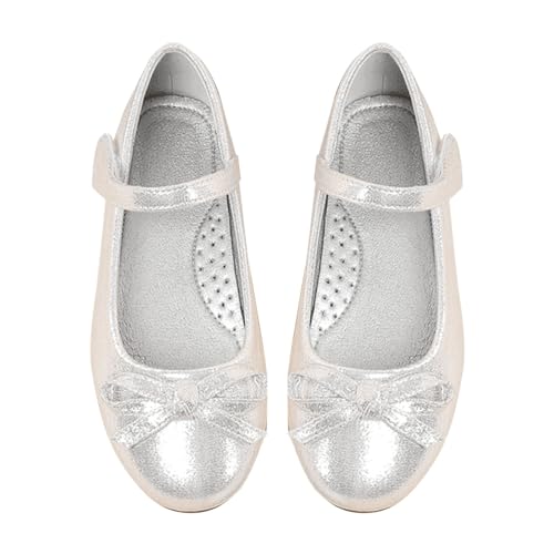 biJerou Prinzessin Schuhe Mädchen Glitzer Sandalen Kinder Sandalen Eiskönigin Mary Jane Schuhe Kinder Partei Ballerina Cinderella Kristall Schuhe Elsa Schuhe Hochzeitsschuhe Mädchen Ballettschuhe von biJerou