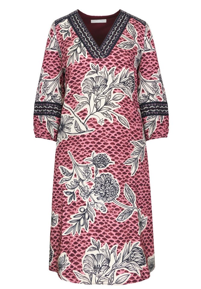 bianca Druckkleid – Lässiges Allover-Print Kleid mit 3/4-Ärmeln von bianca
