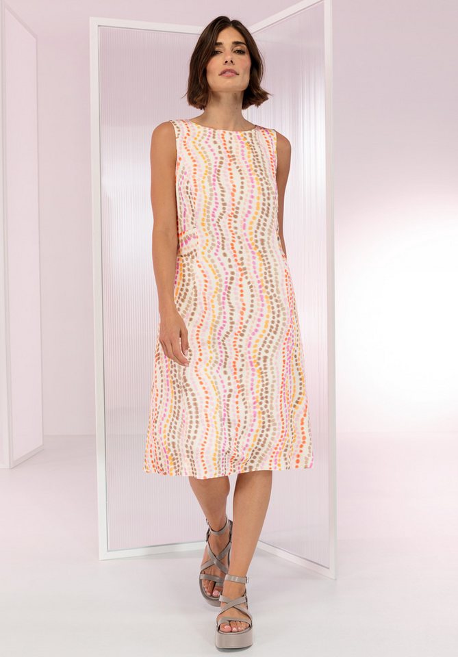 bianca Druckkleid NIRA in sommerlichen Allover-Druck von bianca