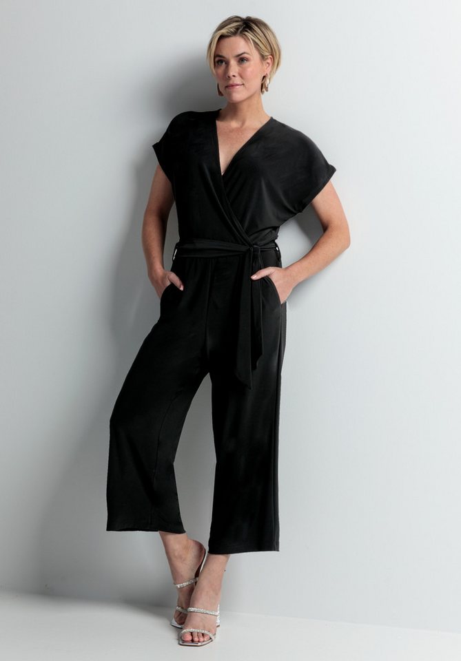 bianca Jumpsuit OVERALL in cleanem Look mit V-Neck von bianca