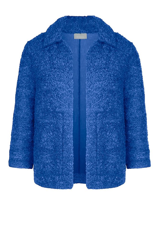 bianca Kurzjacke KATE in weicher strukturierter Optik mit Hemdkragen von bianca