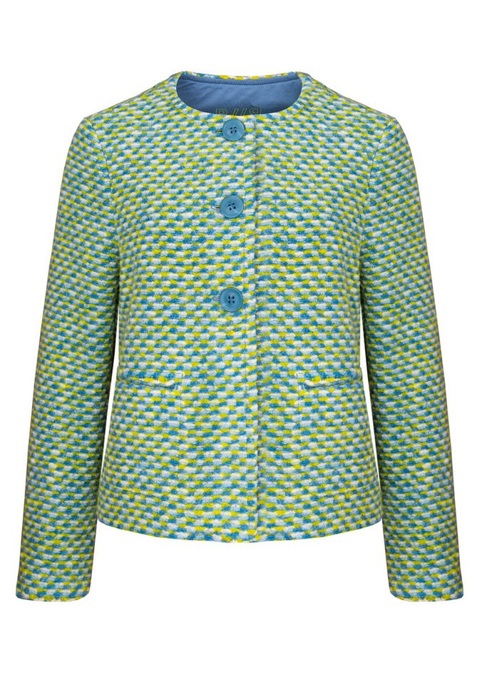 bianca Kurzjacke KATHI in angesagtem Strukturmuster in Trendfarbe von bianca