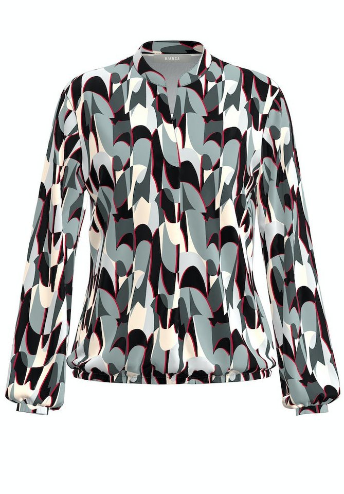 bianca Langarmbluse ADINA GREY MIX von bianca