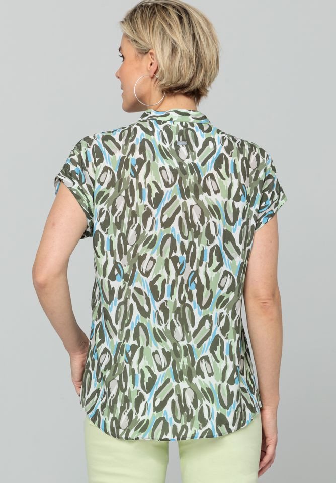Marie-Stella-Maris Kurzarmbluse - Kurzarm Bluse mit Print - sommerliche Bluse - Druckbluse - ALIN von Marie-Stella-Maris
