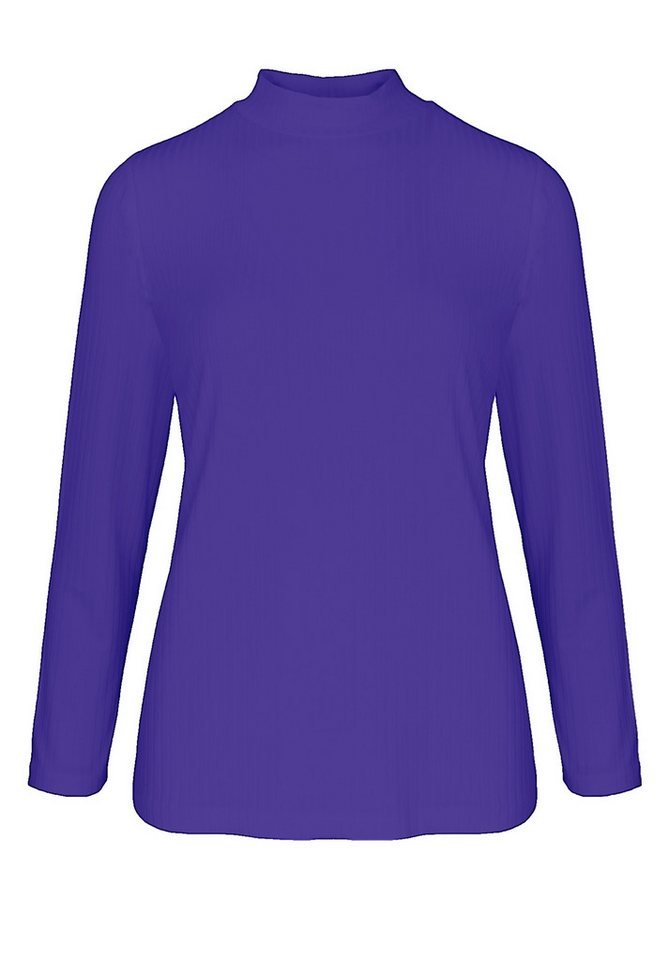 bianca Langarmshirt GRETA mit modernem Turtle-Neck in coolen Trendfarben von bianca