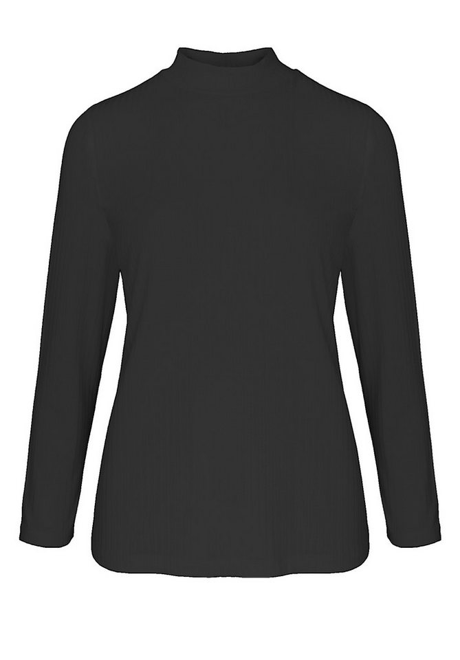 bianca Langarmshirt GRETA mit modernem Turtle-Neck in coolen Trendfarben von bianca
