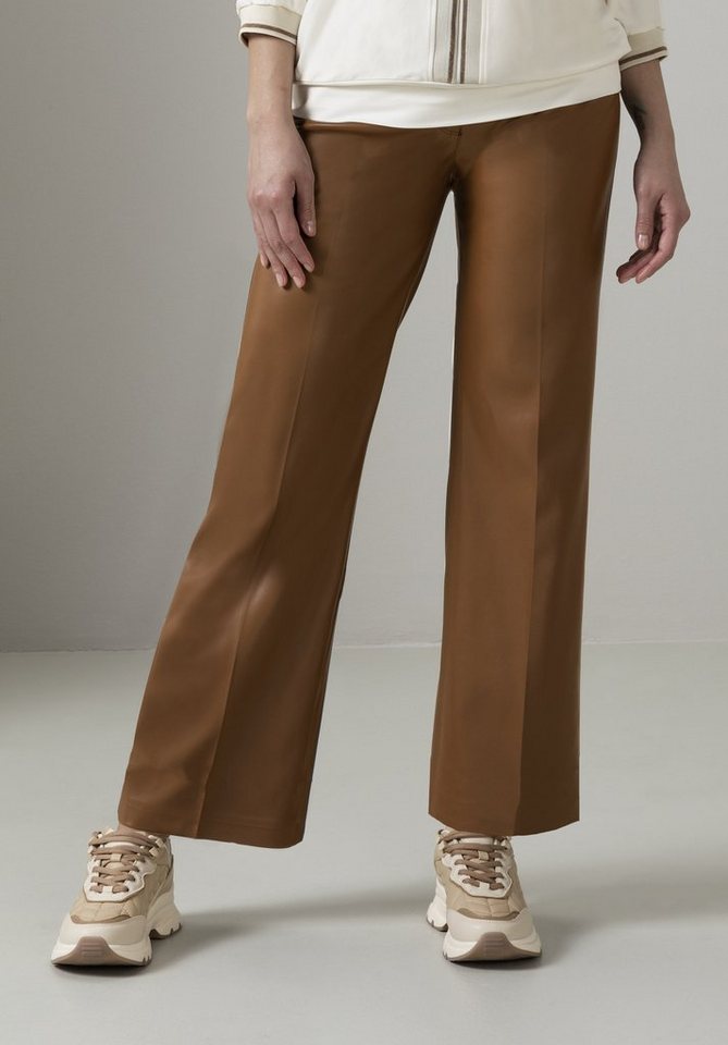 bianca Lederimitathose DENVER in modernem Look und angesagter Trendfarbe von bianca