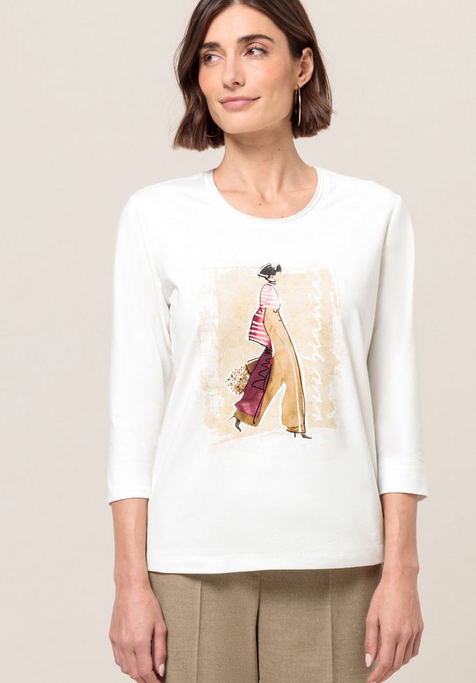 bianca Print-Shirt DINI mit coolem grafischen Mode-Print von bianca