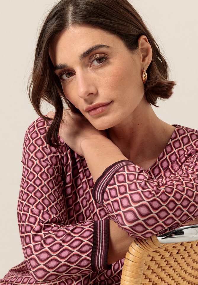 bianca Print-Shirt PAULA mit modischem Minimal-Print in Trendfarben von bianca