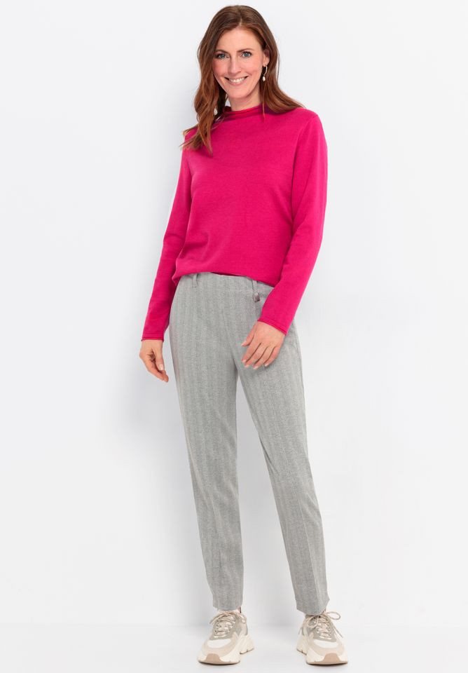 bianca Stoffhose - Jeggings DENVER im Fischgrätdesign - Schlupfhose von bianca
