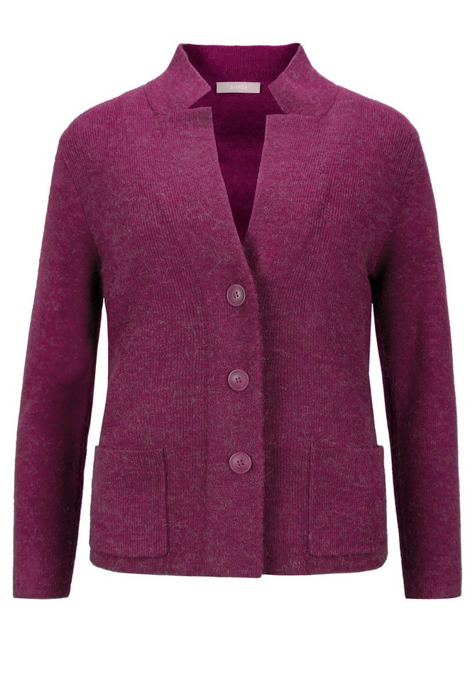 bianca Strickjacke KOSMOS mit modernem Ausschnitt und in angesagten Farben von bianca