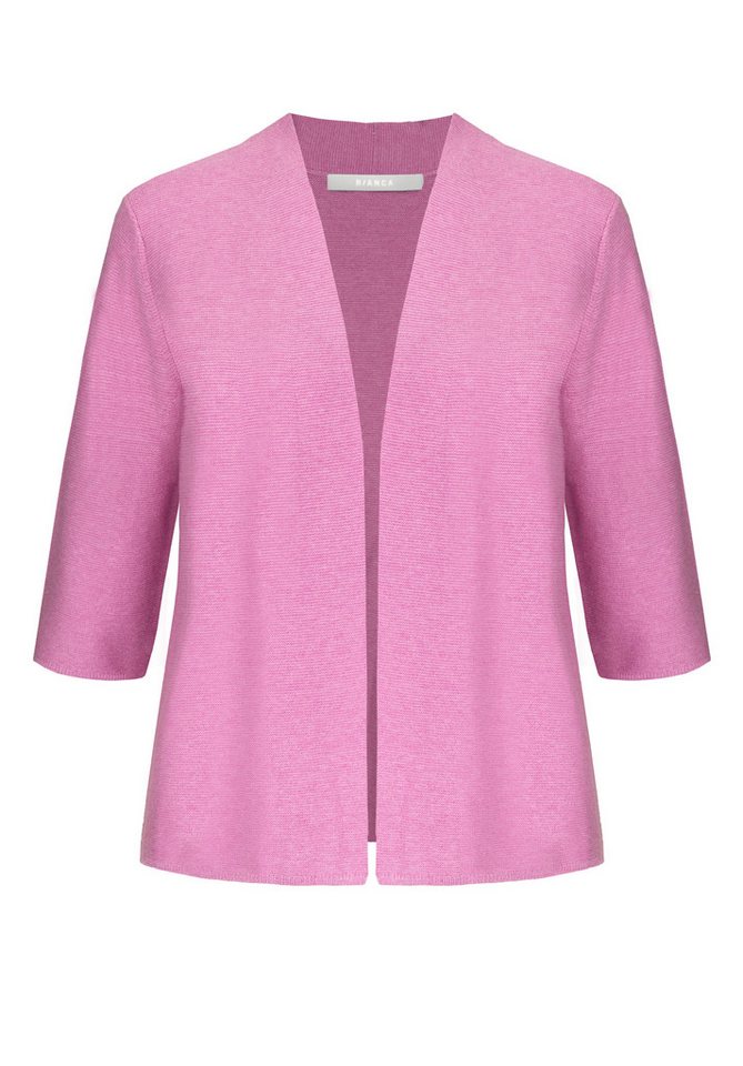 bianca Strickjacke SAMIRIS in angesagter Feinstrick-Optik in Trendfarbe bianca Strickjacke SAMIRIS in angesagter Feinstrick-Optik in Trendfarbe von bianca