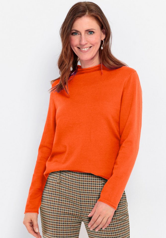bianca Strickpullover NOVIS Feinstrick in Trendfarbe bianca Strickpullover NOVIS Feinstrick in Trendfarbe von bianca