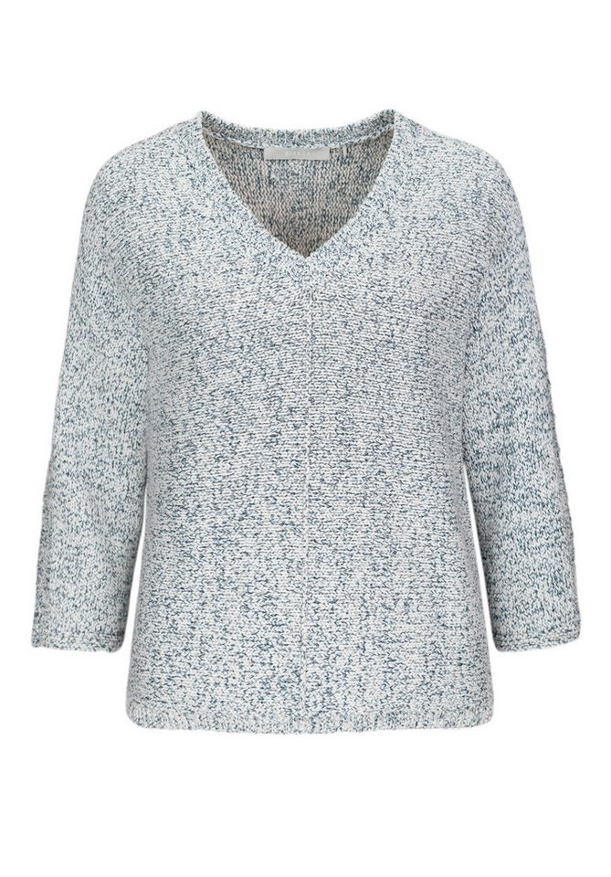 bianca Strickpullover OLINDE in Melange-Strickoptik von bianca