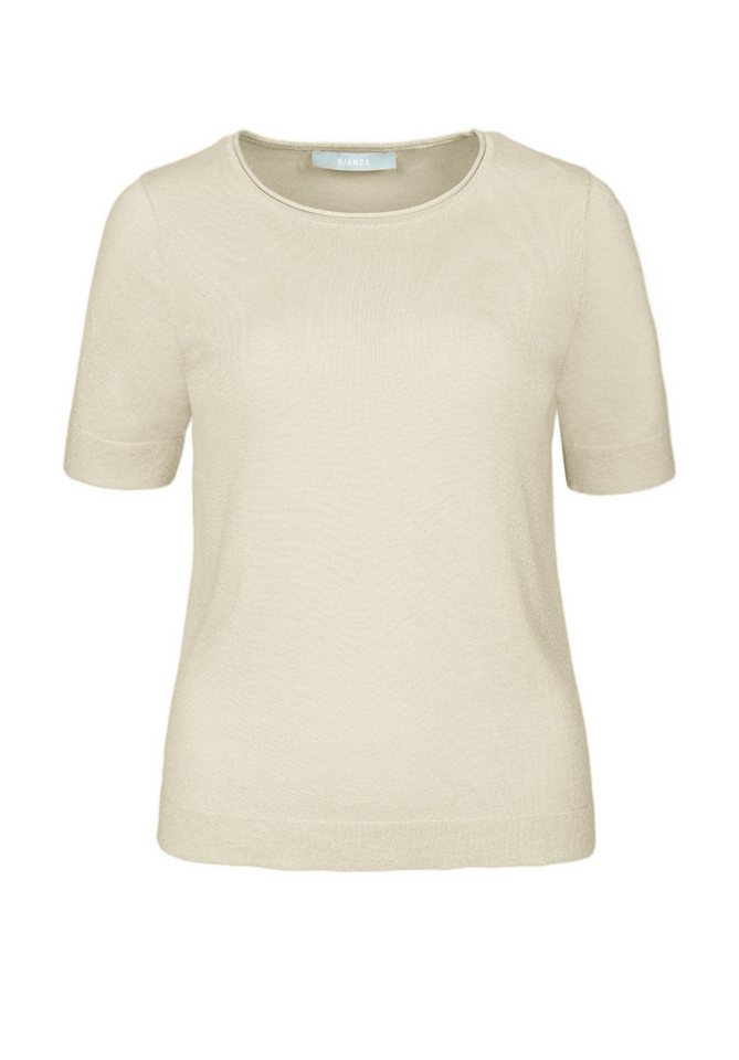 bianca Strickpullover RABEA in dezent schimmernden Feinstrick von bianca