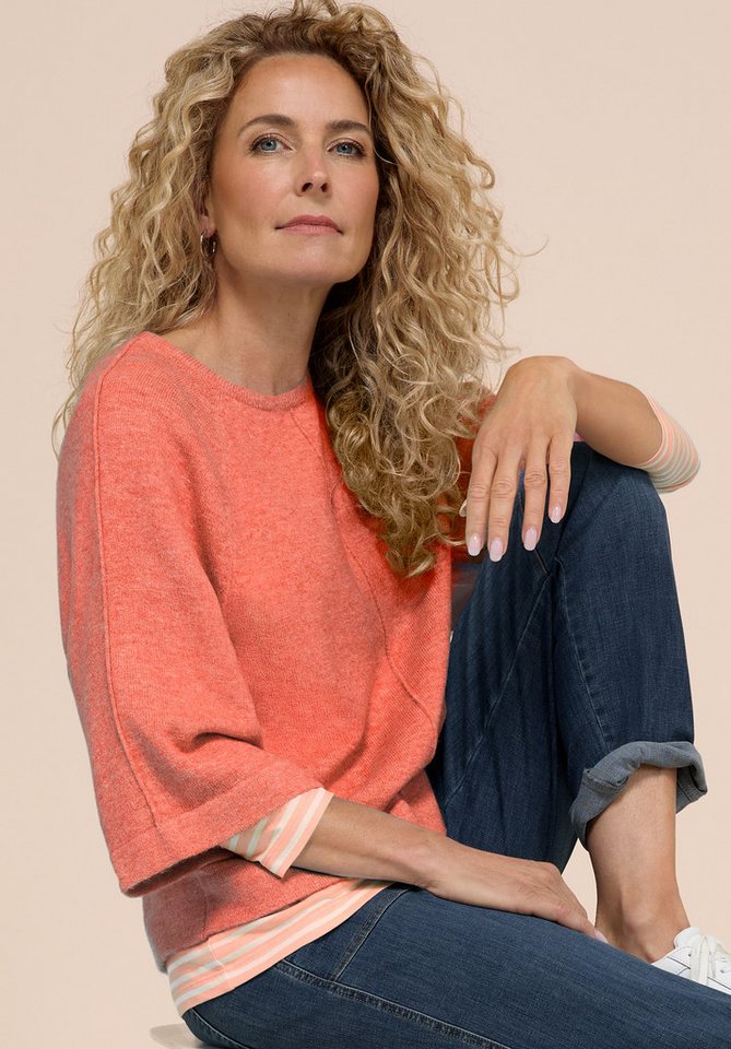 bianca Strickpullover RABEA in kuscheligem Feinstrick in Trendfarbe von bianca