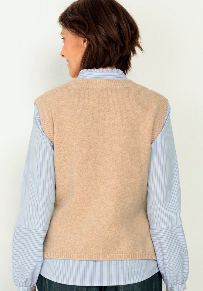 bianca Strickpullover URSY sandstone von bianca