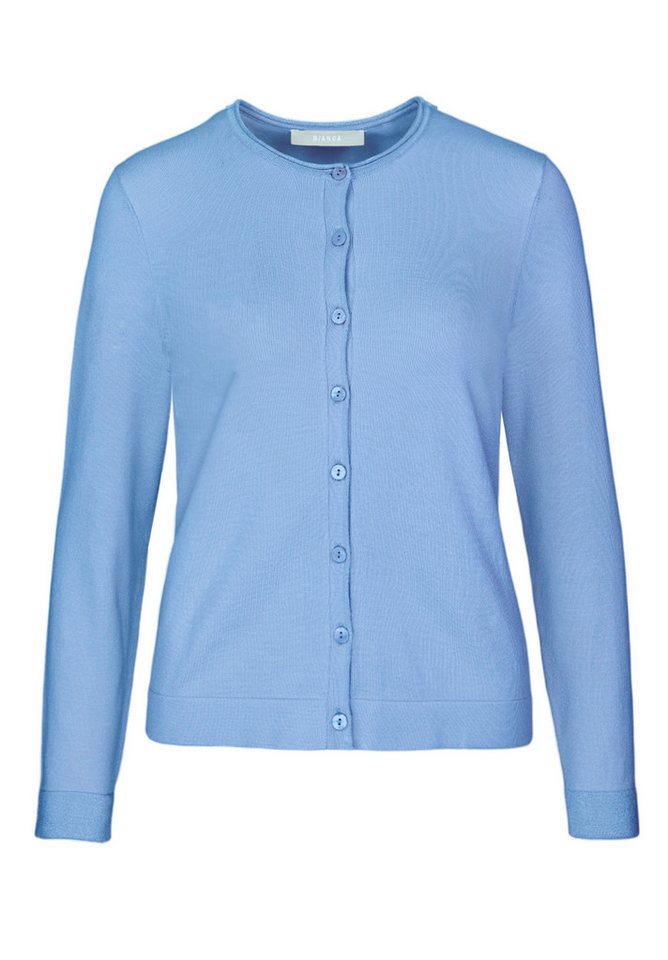 bianca Strickweste RANIS blue cloud von bianca