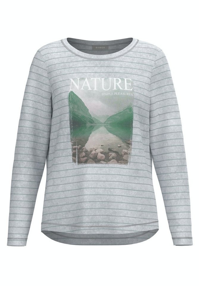 bianca T-Shirt DAMI GREY MIX von bianca