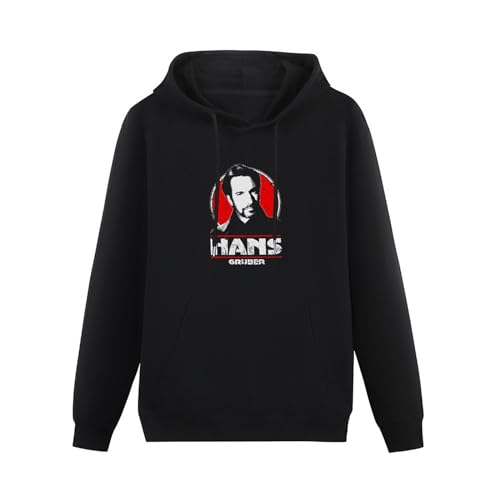 Pullover Warm Hoodies Die Hard Hans Gruber Rickman Action Hero Willis Film Adults Hoody Black L von bicca