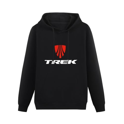 Pullover Warm Hoodies Trek Bicycle Bike Logo Men's Long Sleeve Hoody with Pocket Sweatershirt Hooded Black M von BICCA
