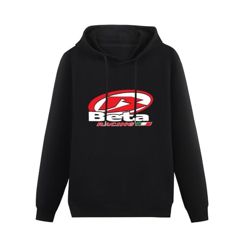 bicca Pullover Warm Hoodies Beta Racing Motorcycle Sport Logo Sweatershirt Hoodie for Men Black L von bicca