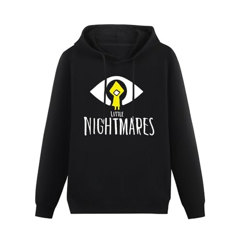 bicca Pullover Warm Hoodies Little Nightmares Eye Logo Cool Creepy Inspired Adult Game Hoody Long Sleeve Black M von bicca