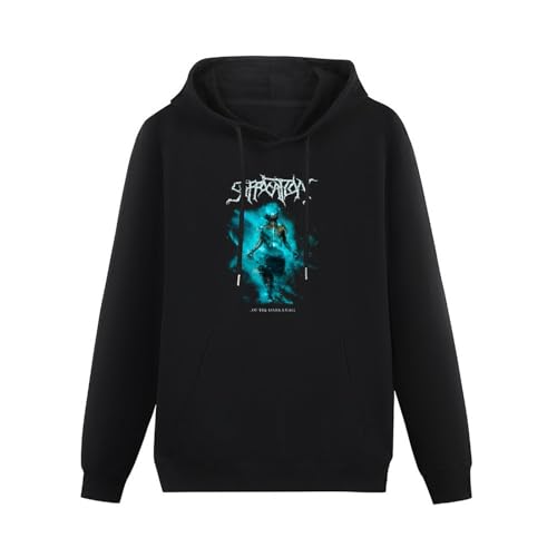 Pullover Warm Hoodies Suffocation of The Dark Light Men Hoody Black L von BICCA