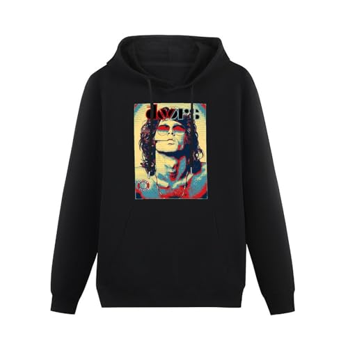 Pullover Warm Hoodies The Doors Jim Morrison American Poet Rock Music Hoody Unisex Black XXL von BICCA