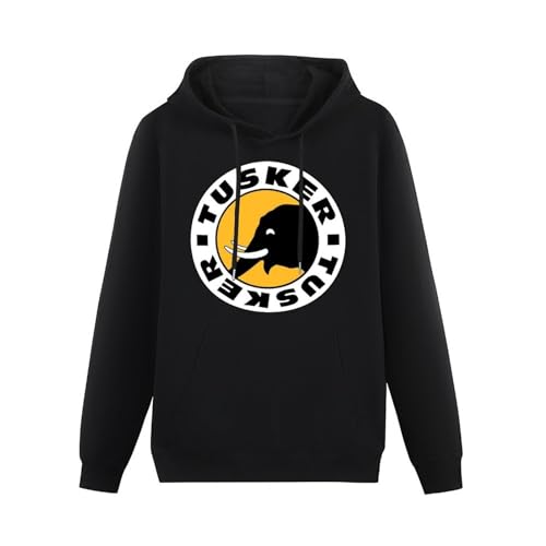 Pullover Warm Hoodies Tusker Beer Sweatershirt Dmn103 - Hoodie Black XXL von BICCA