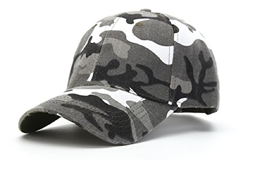 bick.shop Basecap Camouflage Baseballcap Tarnfarben Mütze Hut Kappe Baseball Cap Armee (schwarz) von bick.shop