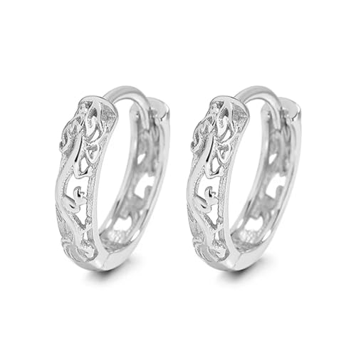 Ohrringe Knopf Ohrringe Frauen Earrings Schmuck Einfache Creolen Für Frauen Mädchen Hochzeit Party, Einheitsgröße von bicup