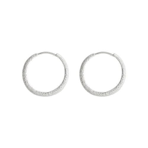 Ohrringe Ohrstecker Damen Schmuck Earrings Glänzende Kreisohrringe Für Frauen Mädchen von bicup