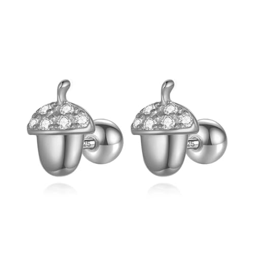 Ohrringe Ohrstecker Damen Schmuck Earrings Hochzeit Ohrstecker Mama Tochter Party Silber von bicup