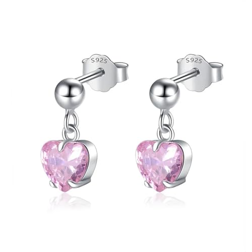 Ohrringe Ohrstecker Damen Schmuck Earrings Ohrring Süße Hochzeit Ohrstecker Für Tochter Mädchen Rosa von bicup